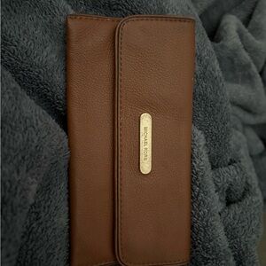 Michael Kors Tan Leather Clutch